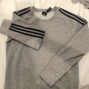 Adidas grey sweatshirt women’s m